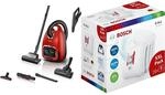 Bosch Staubsauger mit Beutel ProAnimal Serie 6 BGL6TPET, Bodenstaubsauger, 700 W, rot