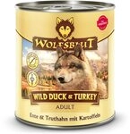 WOLFSBLUT &ndash; Wild Duck & Turkey Adult | Nassfutter mit nat&uuml;rlichen Zutaten und