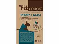 cdVet Fit-Crock Hundefutter trocken Puppy Lamm 10 kg, getreidefrei