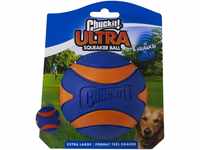Chuckit! Ultra Squeaker Hundespielzeug, Gummi, hohe Sprungkraft, für Land und