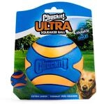Chuckit! Ultra Squeaker Hundespielzeug, Gummi, hohe Sprungkraft, f&uuml;r Land und