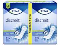 Tena Lady Extra Pads Duo Pack, 2 x 10 Pads