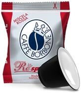 Caff&egrave; Borbone Respresso, Rote Kaffeemischung - 50 Kapseln - Kompatibel mit