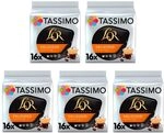 Tassimo Kaffee L'OR Espresso Delizioso 16 Kapseln - 5 Packungen (80 Getr&auml;nke)