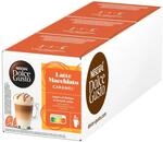 NESCAF&Eacute; DOLCE GUSTO Latte Macchiato Caramel Kaffeekapseln 3er Pack (3 x 16 Kapseln)