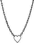 LIEBESKIND Berlin Damen-Collier Edelstahl (schwarz)