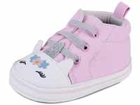 Sterntaler Mädchen Baby-Schuh First Walker Shoe, Rosa, 17/18 EU