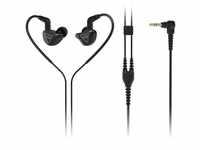 Behringer MO240-2-way in-ear headphones with MMCX connector - black