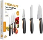 Fiskars K&uuml;chenmesser-Set, 3-teilig, Functional Form, Inklusive Kochmesser (klein),