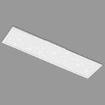 Briloner Leuchten - LED Panel, Deckenlampe inkl. Sternendekor, 4.100 Lumen, 4.000