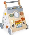 Janod - Sweet Cocoon Multi-Activity Laufwagen - Lauflernwagen aus Holz - 9