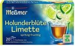 Me&szlig;mer Holunderbl&uuml;te-Limette | 20 Teebeutel | Vegan | Glutenfrei | Laktosefrei