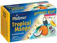 Meßmer Hawaii Kiss | Tropical Mango | 20 Teebeutel | Glutenfrei | Laktosefrei 