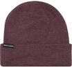 Urban Classics Unisex Basic Flap Beanie Strickm TZE, Rot (Burgundy Melange 00614),