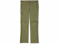 VAUDE Men's Farley Stretch T-Zip Pants II cedar wood, 54/XL-Long