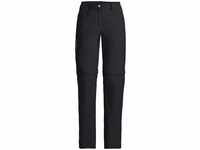 Vaude Damen Women's Farley ZO Pants V Hose, black, 46