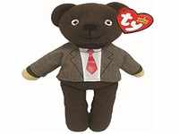 TY Mr Bean Teddy Jacket & Tie Plüsch Braun One Size