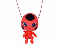 Bandai - Miraculous Ladybug - Weiches Stofftier 15cm - Tikki - P50691