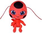 BANDAI - Miraculous - Weiches Stofftier 15cm - Tikki - Offizielle Miraculous Lizenz -