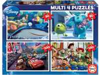 Educa - Pixar, 50-150 Teile Puzzle-Set für Kinder ab 5 Jahren, Disney, Monster...