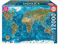 Educa - Weltwunder, 12000 Teile Puzzle Erwachsene und Kinder ab 14 Jahren,...