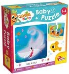 Lisciani - CAROTINA BABY - 6 Meerespuzzles - 4-teilige Puzzles - Bildungsspiel...