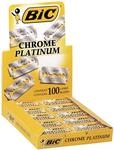 BIC Rasierklingen, 100 St&uuml;ck, Chrome Platinum, f&uuml;r jeden Rasierhobel,