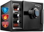 Master Lock Tresor Feuerfest und Wasserdicht mit Zahlencode, Dreifacher Schutz -