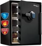 Master Lock Tresor Feuerfest und Wasserdicht mit Zahlencode, Dreifacher Schutz -