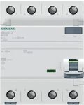 Siemens 5SV &ndash; Leitungsschutzschalter 5SV clase-ac 4-polig 25 A 30 mA 70 mm