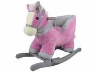 KNORRTOYS.COM 40385 Schaukeltier Lilia pink Horse