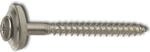 Spenglerschrauben Edelstahl 4.5x25 mm; 100 St&uuml;ck; mit Dichtscheibe D = 15 mm; A2
