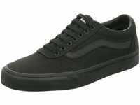 Vans Herren Ward Sneaker, (Canvas) Black/Black, 49 EU