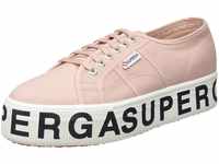 Superga Damen 2790 COTW Outsole Lettering Sneaker, Pink Smoke, 37.5 EU
