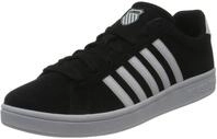 K-Swiss Herren Court TIEBREAK SDE Sneaker, Black/White, 40 EU