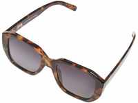 Urban Classics Unisex 113 Sunglasses UC Sonnenbrille, Brown Leo/Black, one Size