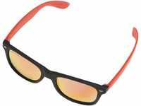 Urban Classics Unisex Sunglasses Likoma Mirror UC Sonnenbrille, Black/red, one...