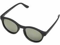 Urban Classics Unisex Sunglasses Sunrise UC Sonnenbrille, Black/Green, one Size