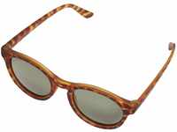 Urban Classics Unisex Sunglasses Sunrise UC Sonnenbrille, Brown Leo/Green, one...