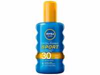 NIVEA SUN UV Dry Protect Sport Sonnenspray LSF 30 (200 ml), 100% transparenter
