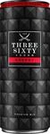 THREE SIXTY VODKA & ENERGY | PREMIX 1 x 330ml | Vorgemixter Longdrink in der Dose