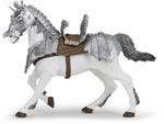 Papo - Realistische Gepanzertes Pferd-Figur - 3 Jahre + - Kollektion Fantastisch &