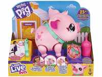 Giochi Preziosi Live - Mein kleines Schwein, interaktives Tier, das läuft,...
