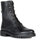 Geox Damen D Hoara Stiefeletten, Schwarz, 36.5 EU
