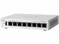 Cisco Business CBS250-8T-D Smart Switch | 8 GE-Ports | Desktop | Eingeschränkte