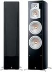 Yamaha NS 777 Stand Lautsprecher System (3-Wege Bassreflex, Waveguidehorn, 100W)
