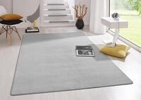 Hanse Home Indoor Teppich Fancy &ndash; Wohnzimmerteppich einfarbig Modern Velours