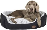 Nobby 60514 Komfort Bett oval Cacho, dunkelgrau