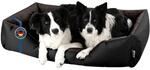BedDog Hundebett LUPI Hundekissen Hundekorb mit Waschbarem Bezug