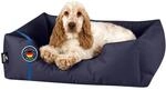 BedDog Hundebett Zara, Hundekissen mit Abziehbaren Waschbaren Bezug, Hundekorb,
